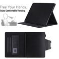 thumbnail image 3 of TECH CIRCLE for Apple iPad Pro 13-Inch M4 Case 2024, PU Leather Folio Case with Auto Sleep Wake & Stand Function, Built-in Pencil Loop & Card Slots & Pocket, Protective Durable Slim Cover, Black, 3 of 7