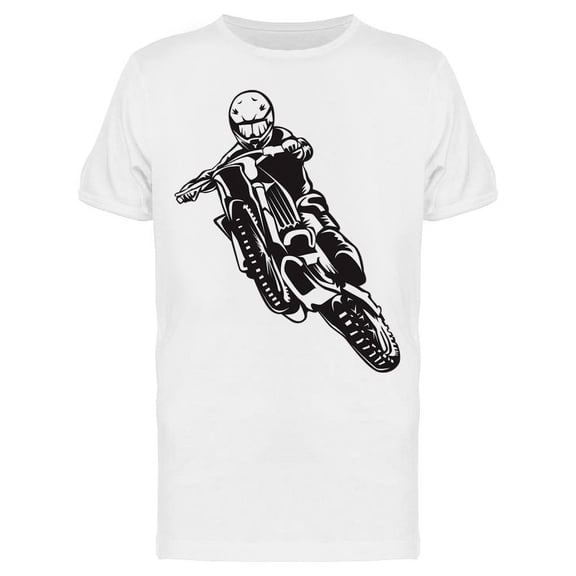Motorcyclist: On The Air Tee Men's -Image by Shutterstock
