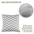 thumbnail image 4 of Majestic Home Goods Pillow 20x20 Chevron Gray, 4 of 4