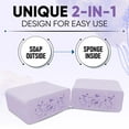 thumbnail image 4 of T.Taio Esponjabon 2-in-1 Soap Sponge – Variety Pack of 6 – Exfoliating & Moisturizing for All Skin Types, 4 of 9