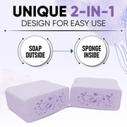 T.Taio Esponjabon 2-in-1 Soap Sponge – Variety Pack of 6 – Exfoliating & Moisturizing for All Skin Types