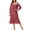 Red A2, variant on Hrsba pajamas Sets For Women,womens oajamas,Women's Pajama Sets Pajamas For Women Set pajamas Sets For Women Solid Color Long Sleeve Lace Button Front Square Neck Sleep Dress Comfortable Loungewear