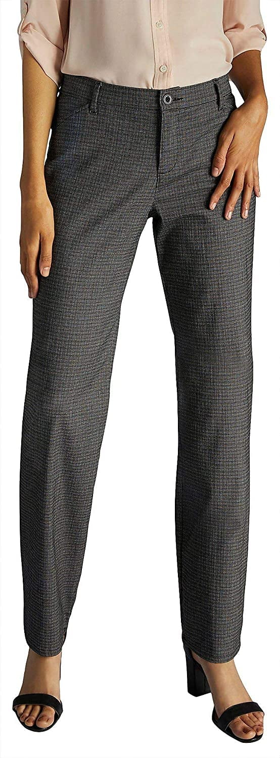 Lee Women's Straight Leg Woven Pant - Walmart.com