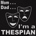 thumbnail image 3 of CafePress - ACTOR/ACTRESS/THESPIAN Women's Dark T Shirt - Women's Traditional Fit Dark T-Shirt, 3 of 4