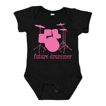

Inktastic Future Drummer Girls Girls Baby Bodysuit