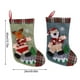thumbnail image 5 of Matsuzay Medias de Navidad 3D Muñeca Calcetines de Árbol de Navidad Chimenea Colgante Titular de Dulces Goodie Bag Escaparate Fiesta Kits de decoración para fiestas Llevar, 5 of 6