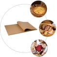 thumbnail image 3 of 100pcs Non-Stick Parchment Paper Barbecue Sheets Baking Paper for Kitchen, 3 of 7