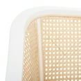 thumbnail image 7 of SAFAVIEH Maika Nautical Solid Dining Chair, White/Natural, 7 of 7