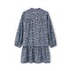 thumbnail image 5 of VISgogo Vestido de primavera para mujer, vestido de manga larga con estampado floral/leopardo con cuello en V, trajes sueltos hasta la rodilla para mujer VISgogo moda, 5 of 9