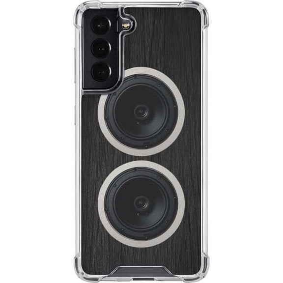 Skinit Music Boom Box Speakers Galaxy S22 Clear Case