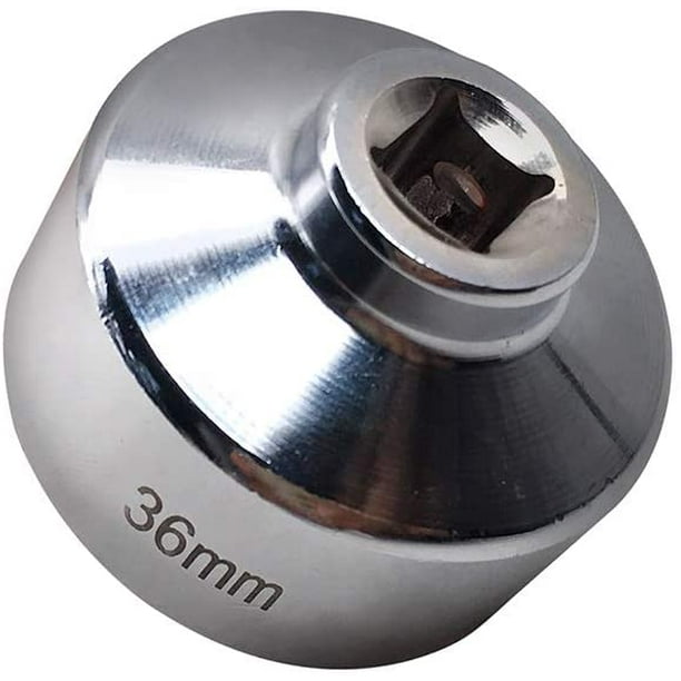 Clé à filtre à huile de 36 mm, outil à douille à profil bas de 36 mm pour  retirer le capuchon de protection du boîtier de style cartouche 