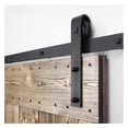thumbnail image 3 of Sliding Door Barn Track Hardware, Wood Barn Door Rail Hardware Sliding Door Track Kit, Barn Door System Slide Kit ,Long Lasting, 3 of 6