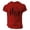 Red, variant on CIENVNSTG Soft Breathable Slim Fit Independence Day Mens T Shirts Short Sleeve Crew Neck Distressed USA Flag Print Arm Patch Detail Vintage Casual Daily Spring Summer 250 Anniversary Tops Gray M