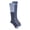 Blue Stripe, variant on MUK LUKS Women's Regular Width Compression Cotton Knee-High Socks, 2-Pack, Shoe Size 6-10
