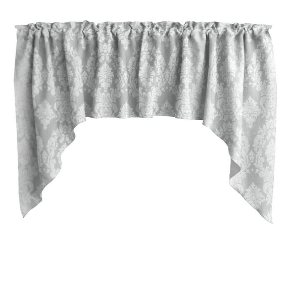 Damask Taffeta Swag Valance Curtain Window Treatment Kitchen Home Décor 58" Wide / 36" Tall