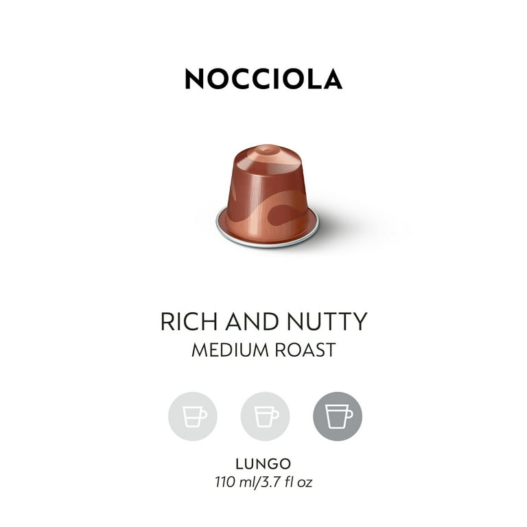 Nespresso Original Line Flavored Nocciola Espresso Coffee Capsules