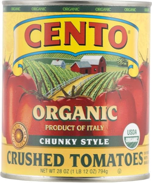 Cento Tomato Crushed Organic 28 oz Pack of 6