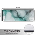 thumbnail image 5 of Kitchen Rugs Sets Of 2,Green Gray Marble Pattern Anti Fatigue Kitchen Mat Rugs Non Slip Washable,Decorative Kitchen Floor Mats for Kitchen,Sink,Laundry,17"x47"+17"x47", 5 of 5