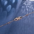 thumbnail image 5 of Leander Women Bracelets 925 Sterling Silver Infinity Heart White Gold Plated Cubic Zirconia Adjustable Bracelet Best Gifts for Women, 5 of 7