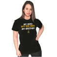 thumbnail image 3 of US Army Logo My Brother Hero Soldier Women's T Shirt Ladies Tee Brisco Brands S, 3 of 5