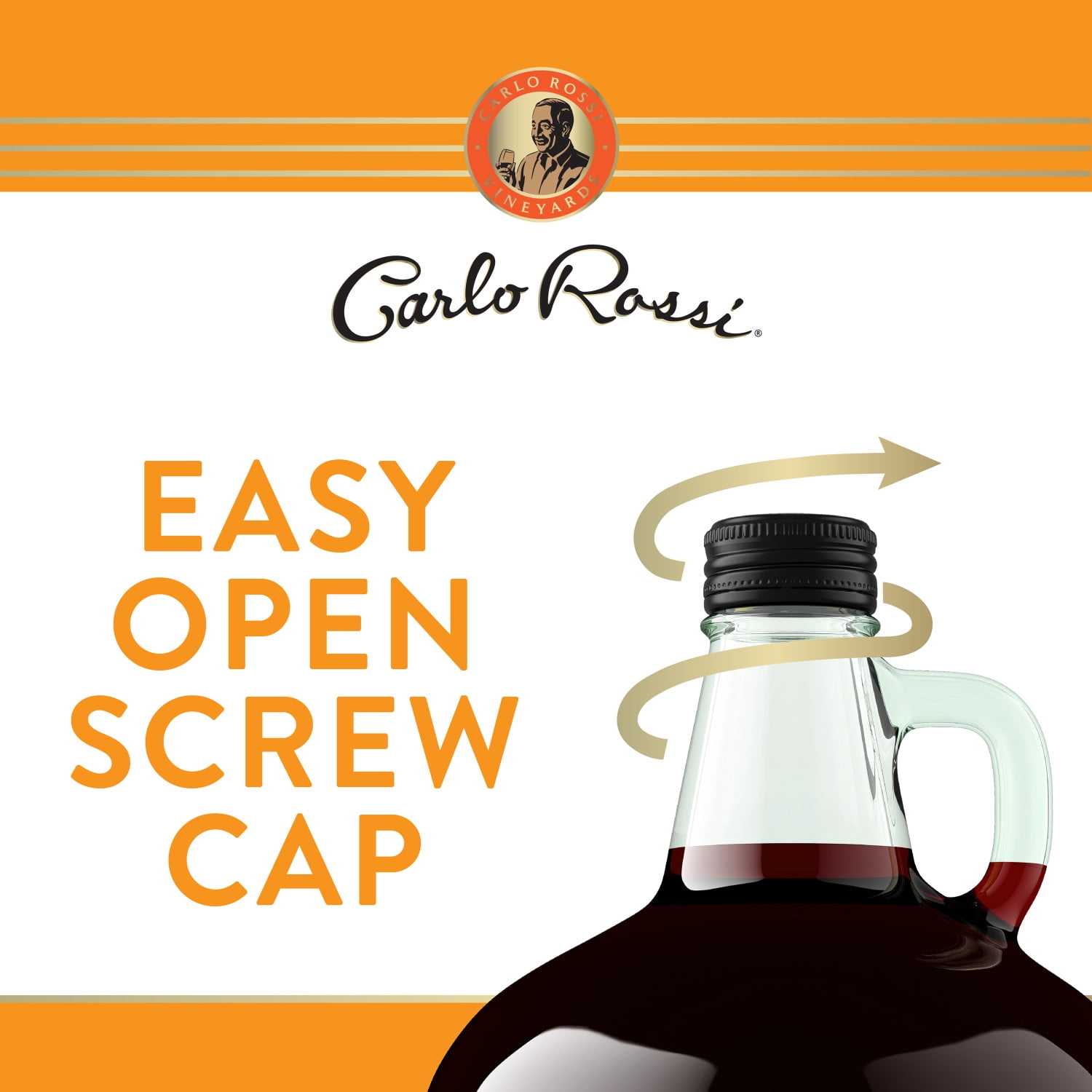 Carlo Rossi Sangria Red Wine, 4L Bottle, 10% ABV