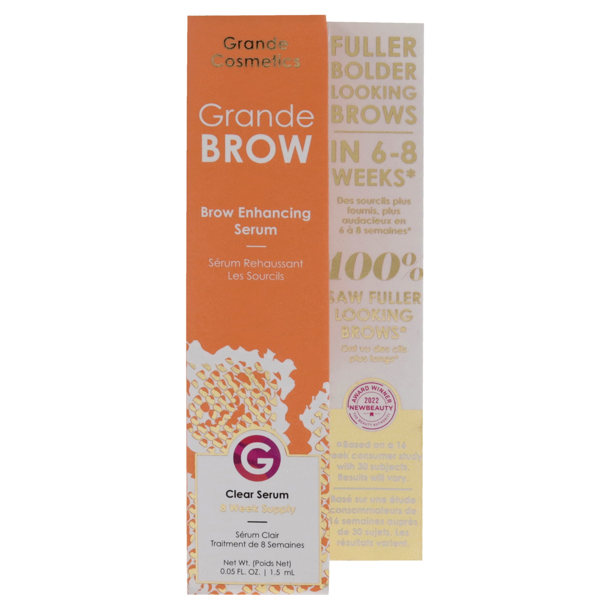Grande Cosmetics GrandeBROW Enhancing Serum , 0.05 oz Serum