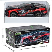 FMT 9118 Remote Control Truck 1/12 Scale RC Cars Electric Off Road 2.4Ghz 2WD High Speed 28+KMH Racing RC Toy Car (Color: Yellow)
