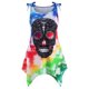 thumbnail image 1 of Cráneo del tinte del lazo del lazo de hombro Tamaño de Halloween Plus Tank Top Rosegal Camisetas sin mangas de talla grande, 1 of 5