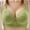 Green, variant on Tbopshirt Full Coverage Bras for Women Printing Gathered Together Breathable Plus Size Everyday Bras Underwear No Rims Wirefree Push Up Bra