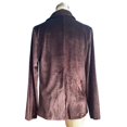 thumbnail image 2 of CENL Womens Long Sleeve Velvet Blazer Jacket Open Front Cardigan Coats Outerwear, 2 of 9