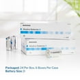 thumbnail image 5 of McKesson D Batteries, Alkaline Power Batteries - Long-Lasting, 1.5 V, 24 Count, 6 Packs, 144 Total, 5 of 11