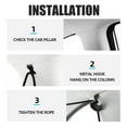 thumbnail image 3 of Car Privacy Curtains  Car Divider Curtain Between Rear Seat Car Blackout Curtains Car Sun Shades, 3 of 8