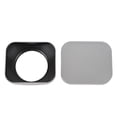 thumbnail image 2 of Camera Lens Hood Aluminium Alloy Accurate CNC Fine Processing Lens Hood Shade Protector with Cap, 2 of 7