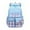 Blue, variant on Hiking Backpack Cute Womens' Lightweight Backpack With Bowknot Suitable For Primary And Junior Good School Students Blue
