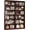 Cherry, variant on FACBOTALL Bookshelf and Bookcase, 6-Tier Double Wide Bookshelves,Freestanding Display Storage Shelves, Tall Bookcases for Home Decor Bedroom, Living Room, Home Office, Cherry