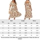 thumbnail image 2 of Vestido Midi De Playa Vestido midi de playa para mujer Vestido de verano a la moda con mangas abullonadas y estampado floral (Naranja S) Ygjytge para Mujer Naranja T 3EG, 2 of 6