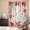 Green Red Beige, variant on Valentines Love Heart Kitchen Curtains Window Panels, Eucalyptus Love Heart Red Insulated Window Treatment Curtain, Grommet Curtains for Bedroom/Living Room/Bathroom, 2 Piece 42"Wx54"L
