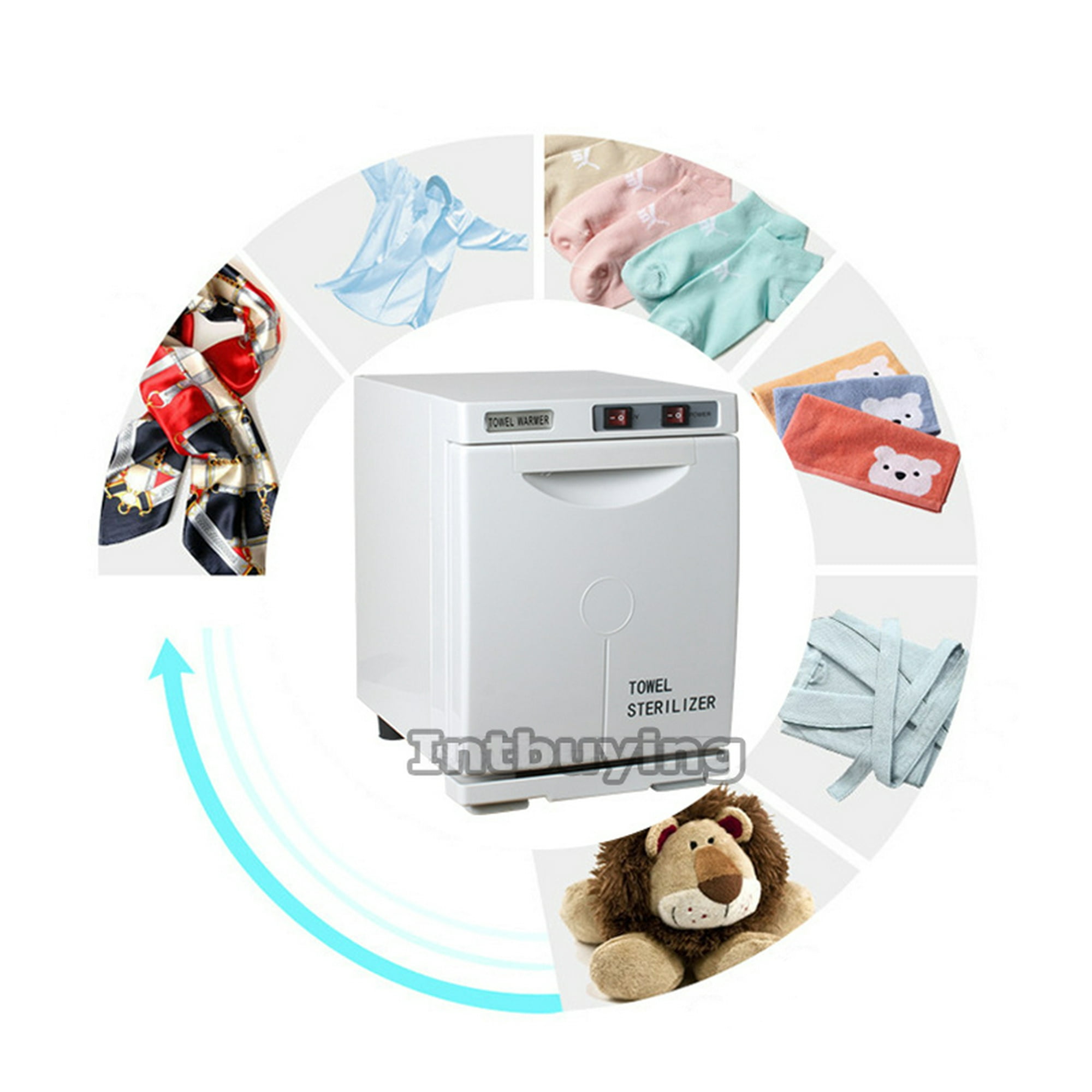 INTBUYING RTD-8A 110V Mini Hot Towel Warmer Salon Towel UV Sterilizer Use  with 2 Switches-5L | Walmart Canada