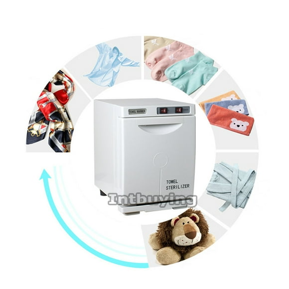 INTBUYING RTD-8A 110V Mini Hot Towel Warmer Salon Towel UV Sterilizer Use with 2 Switches-5L