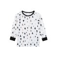 thumbnail image 4 of Family Matching Christmas Pajamas Set, Christmas Tree Print Long Sleeve Tops Long Pants Sleepwear Set, 4 of 8