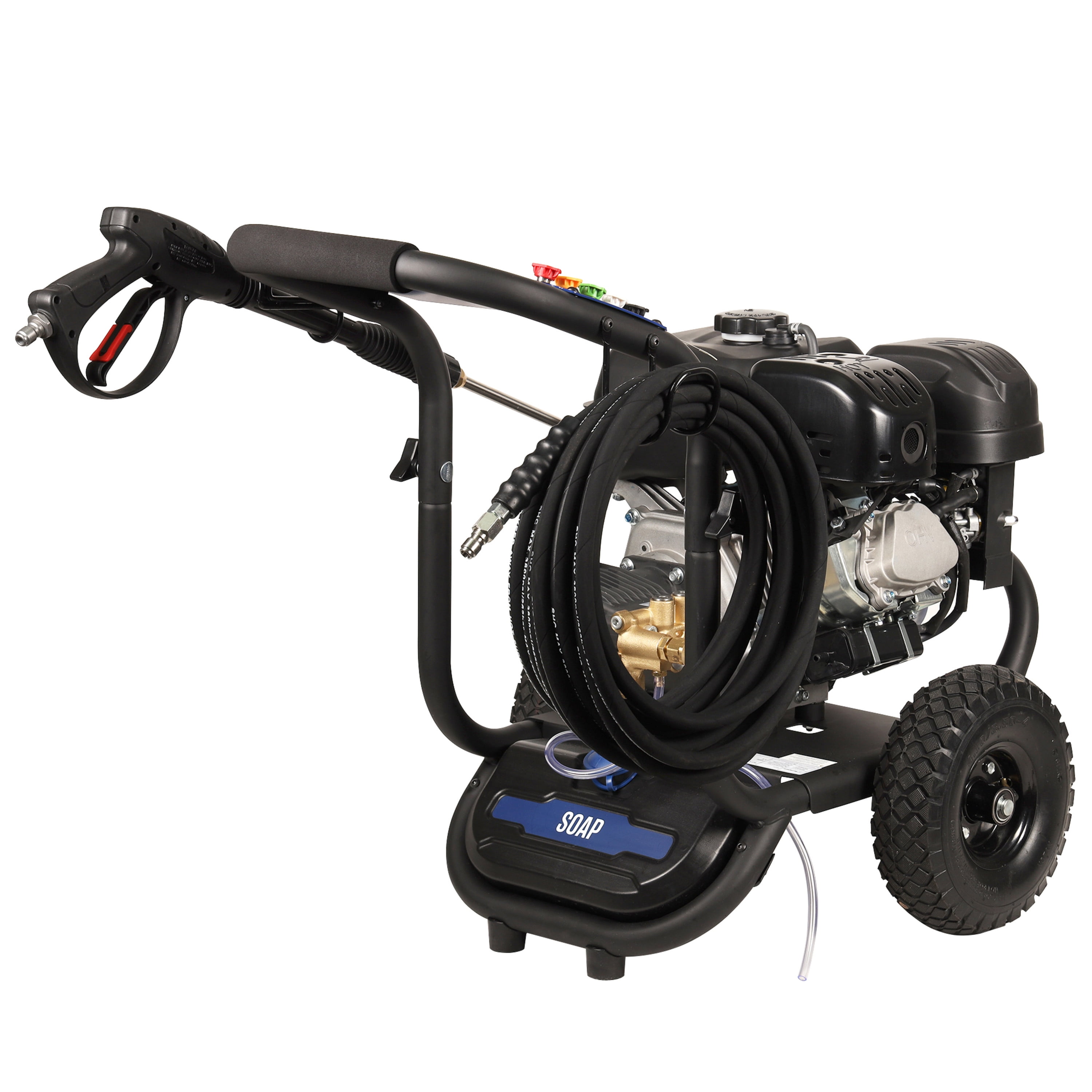 Westinghouse 2700-PSI, 2.3- GPM Gas Pressure Washer with 4 Nozzles & Soap Tank