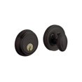 thumbnail image 1 of Baldwin 8031402 Traditional Deadbolt - Distressed Oil Rubbed Bronze, 1 of 1
