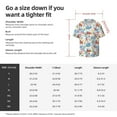 thumbnail image 7 of Sigee Summer Stamp Print Men's Shirts Casual Button Down Short Sleeve Summer Beach Shirt Hawaiian Vacation Shirts Tee Shirt-, 7 of 7