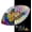 Official Size 9 / Multicolor, variant on Football, Holographic Reflective Glowing Footballs with Pump for Kids, Teens and Adults - Synthetic Leather Outdoor All-Weather Footballs
