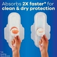 thumbnail image 4 of Always Ultra Thin Long Super Pads with Flexi-Wings, Unscented - Size 2, 92 Ct., 4 of 8