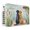 Brown, Green, Blue, variant on Bathroom Pig Indoor Air Conditioner Covers for Window Units, Toilet Vintage AC Cover for Inside, Double Insulation Adjustable Waterproof Wall AC Cover Protector 17" x 13" x 3.5"