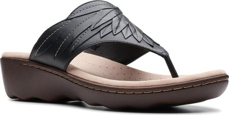 clarks women's phebe pearl thong sandals