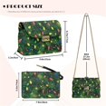 thumbnail image 7 of Pzuqiu Christmas Lights Stars Crossbody Bags Leather Woman Craftsmanship Versatile Quilted Leather Crossbody Bags for Women with Chain Strap Trendy Gifts for Women, 7 of 7
