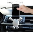 thumbnail image 3 of Soporte para teléfono móvil con navegación para coche, a prueba de golpes, con salida de gravedad y rotación de 360 grados, práctico y duradero, ajustable, impermeable, universal con dibujos animados., 3 of 3