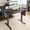 Black, variant on Modern electric desk with flexible lifting and lowering | Multi functional electric lifting desk with spliced tabletop | Stand up table for home work and study